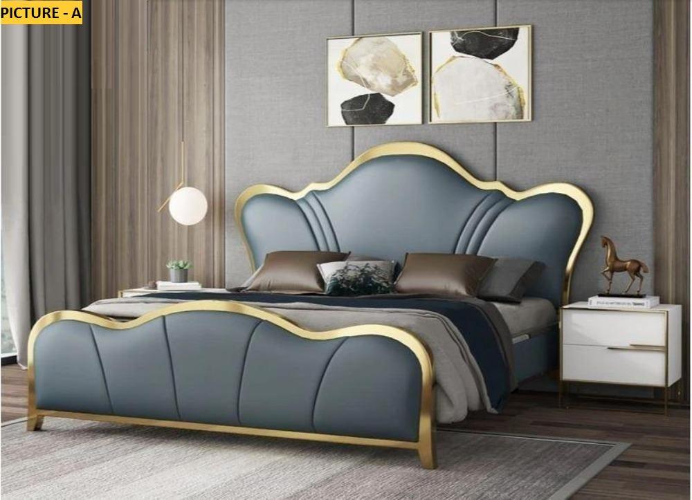 Lixra Rich Infinite Look Luxurious Leather Bed