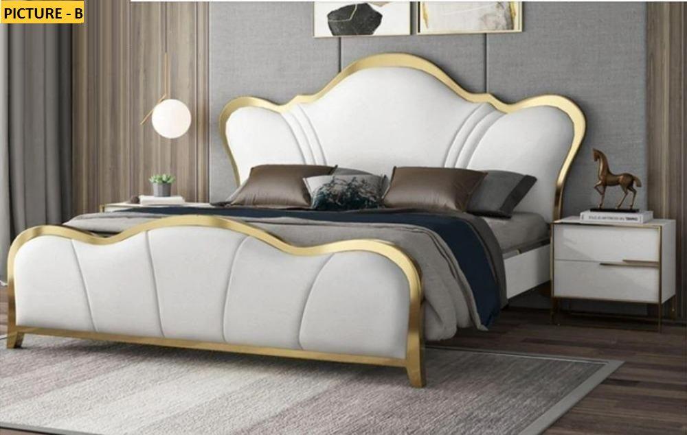 Lixra Rich Infinite Look Luxurious Leather Bed