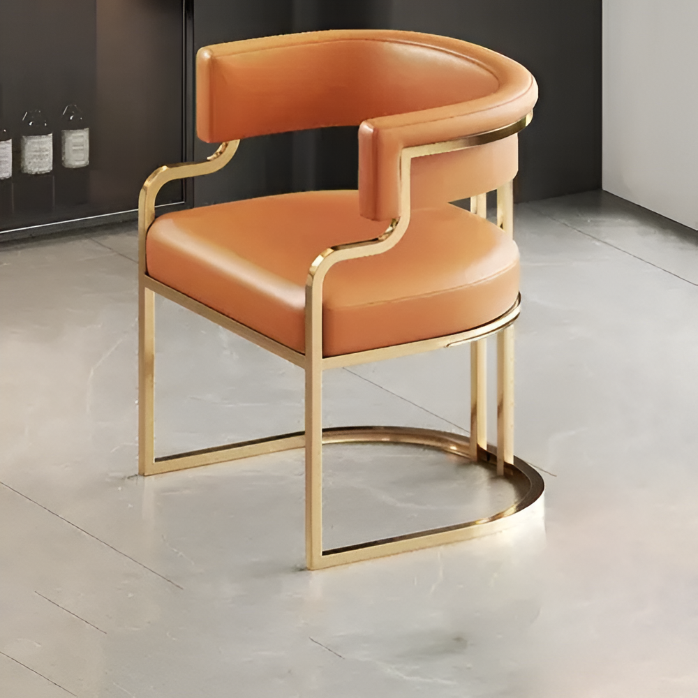 lixra Ritzy Designed Leather Dining Chairs for 6