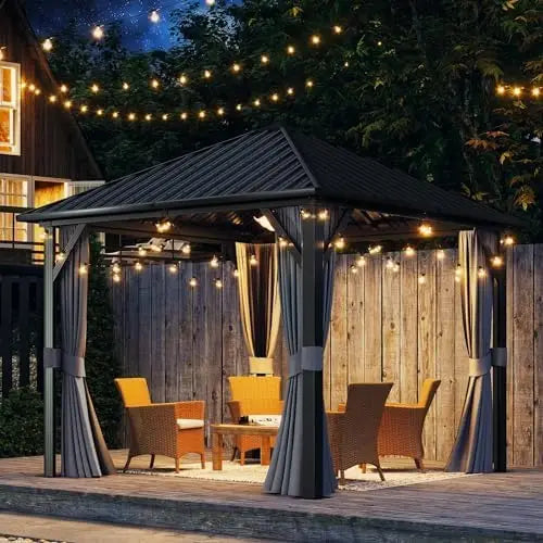 Lixra Rooftop Canopy With Mosquito Net And Hooks