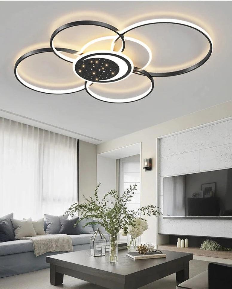 Lixra Round LED Flush Mount Ceiling Light
