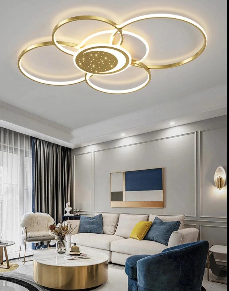 Lixra Round LED Flush Mount Ceiling Light