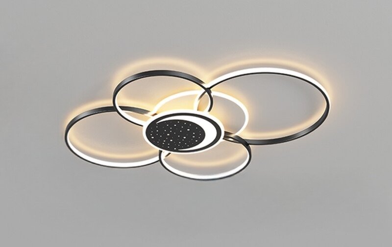 lixra Round LED Flush Mount Ceiling Light