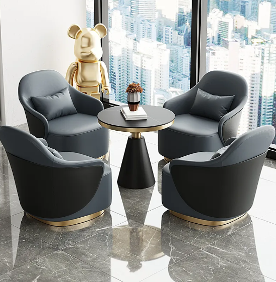 Lixra Set OF 2 Artisanal 360 Spinning Accent Chair