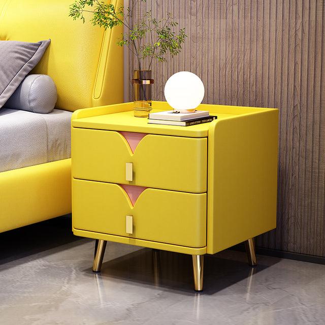 Lixra Set Of 2 Captivating Design Smart Nightstand