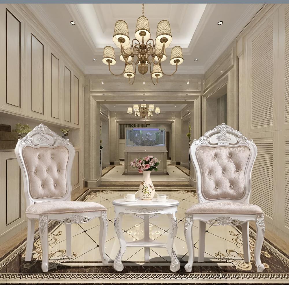 Lixra Set Of 2 European Velvet Dining Chair