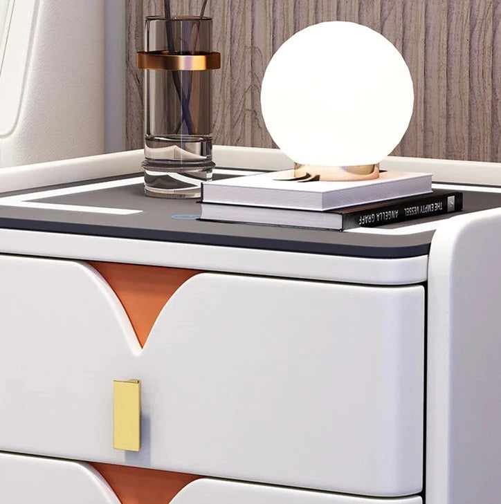 Lixra Set Of 2 Exclusive Smart Nightstand