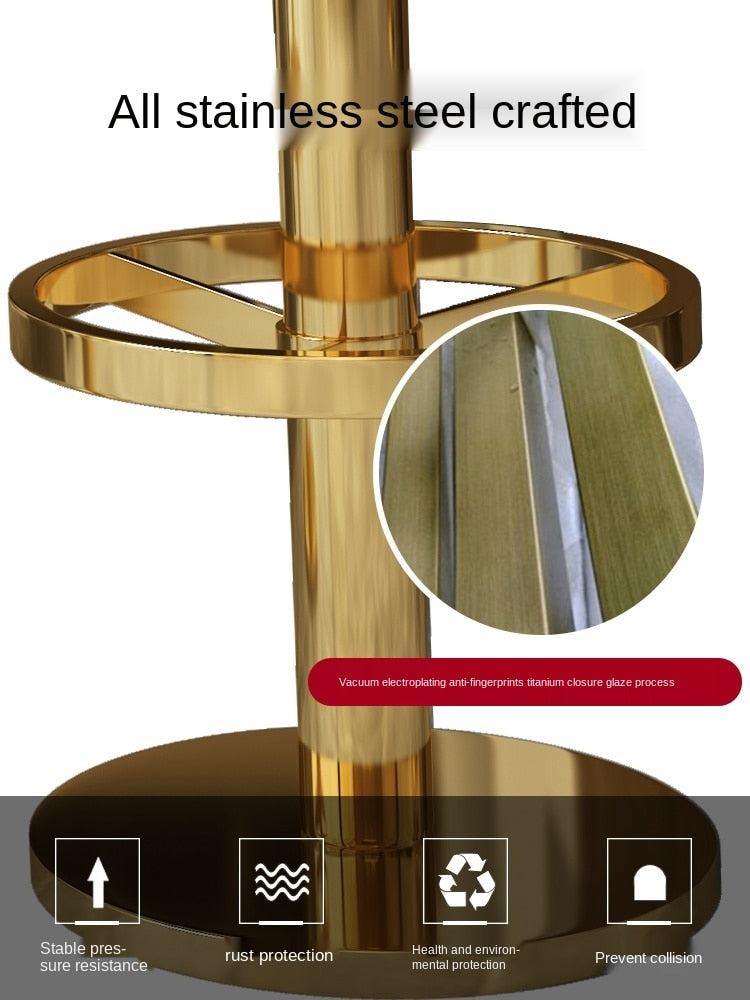 Lixra Set Of 2 Leather High Raised Bar Stools