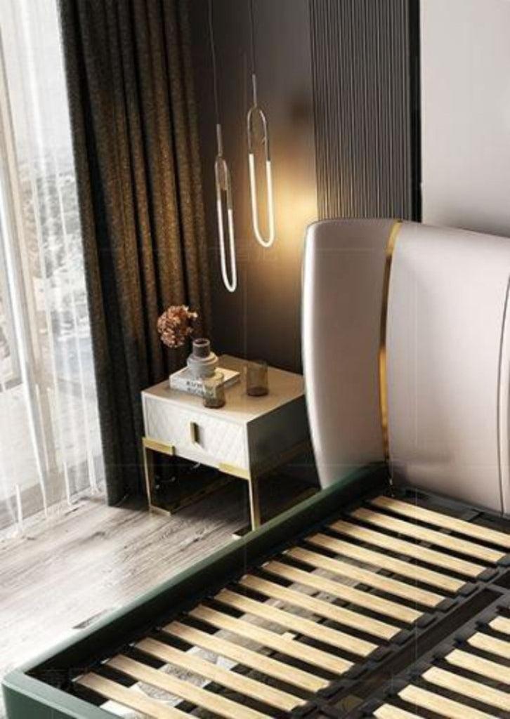 Lixra Set Of 2 Luxury Designed Wooden Night Stand