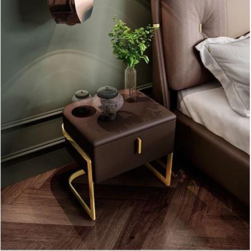 Lixra Set Of 2 Ultra Modern Designed Night Stand