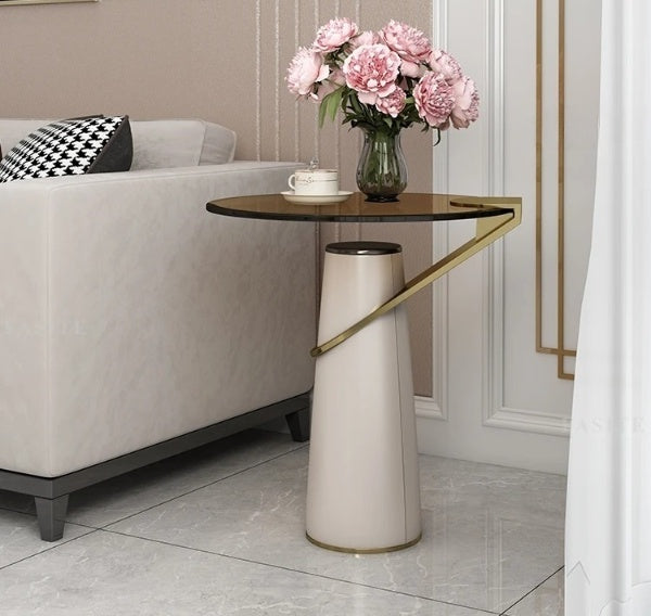 Lixra Set Of 2Luxurious Design Round Side Table