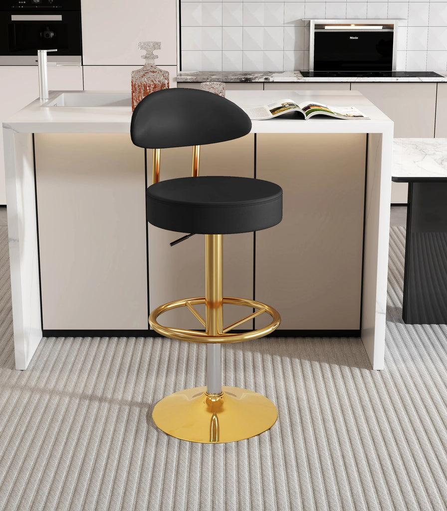 Lixra Set Of 3 Glided High Raised Bar Stool