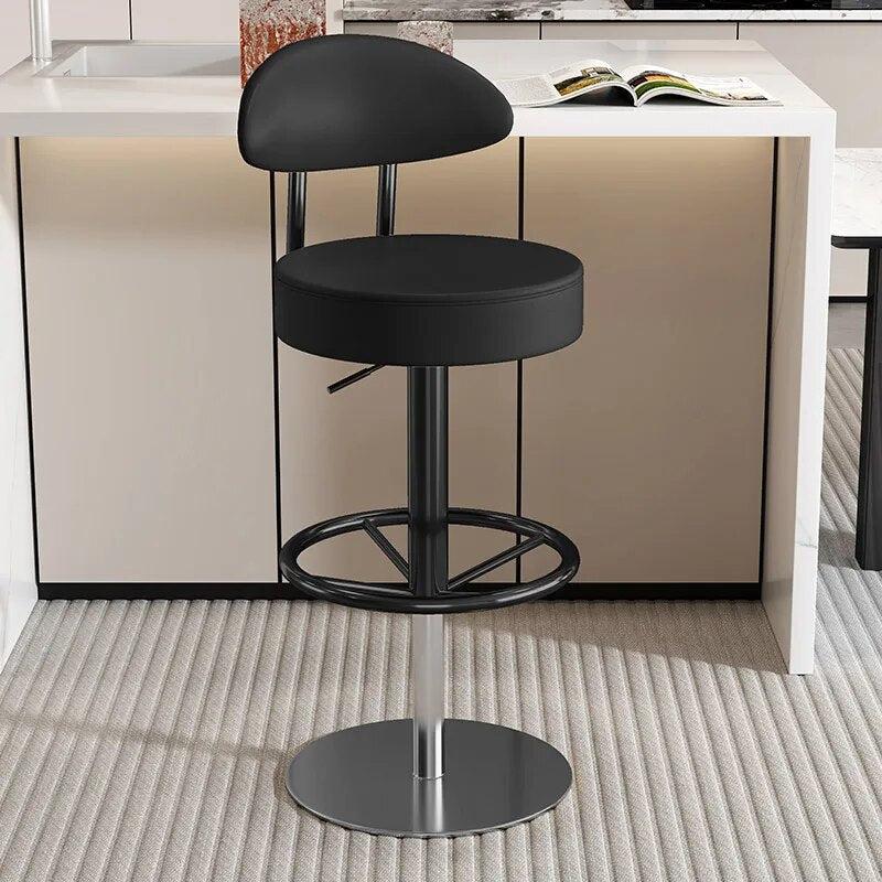 Lixra Set Of 3 Glided High Raised Bar Stool