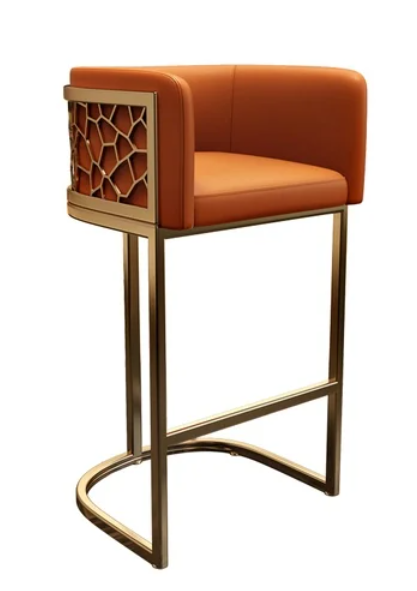 lixra Set Of 3 Harmony Haven Leather Barstools