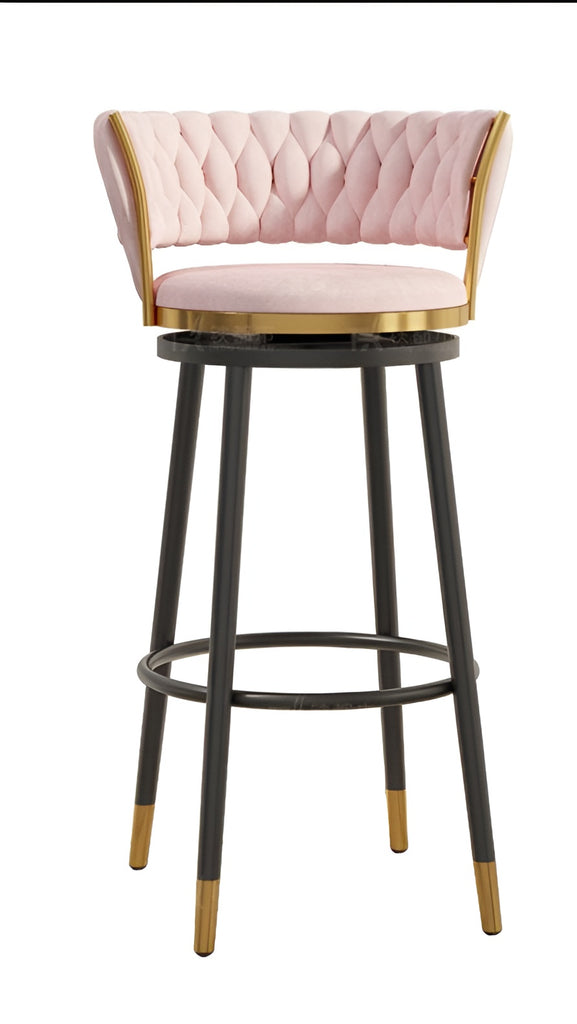 Lixra Set Of 3 Rotatable High Raised Bar Stool