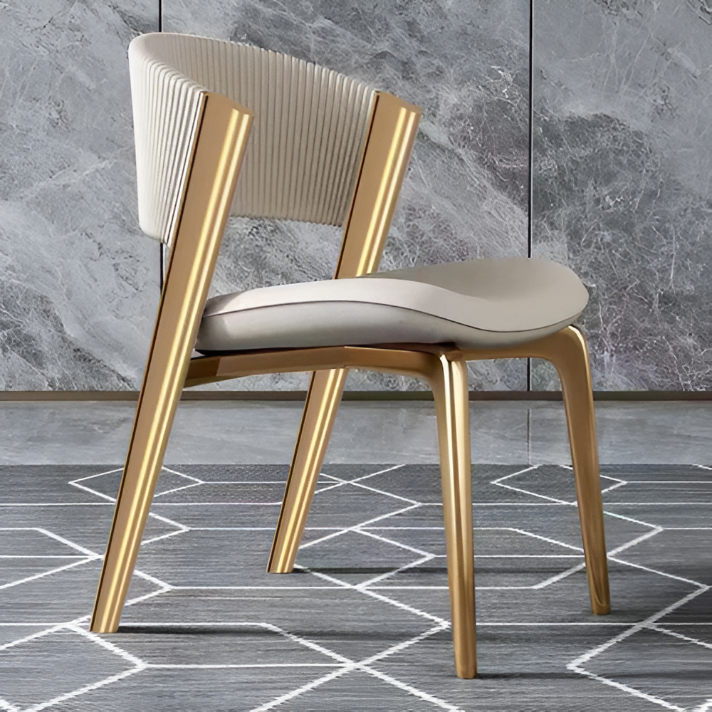 lixra Set Of 4 Comfy Leather Dining Chair