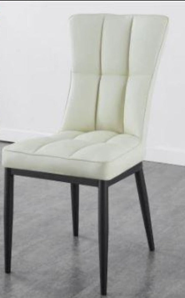 Lixra Set Of 4 Cozy Comfort Leather Dining Chairs