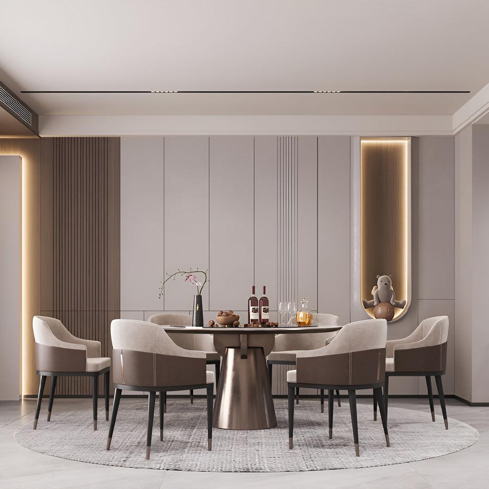 Lixra Set Of 4 Fabric Upholstered Dining Chair