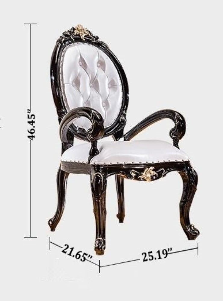 Lixra Set Of 4 Lavishing Look Dining Chairs