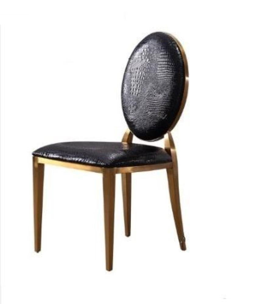 Lixra Set Of 4 Metal Base Dining Chairs