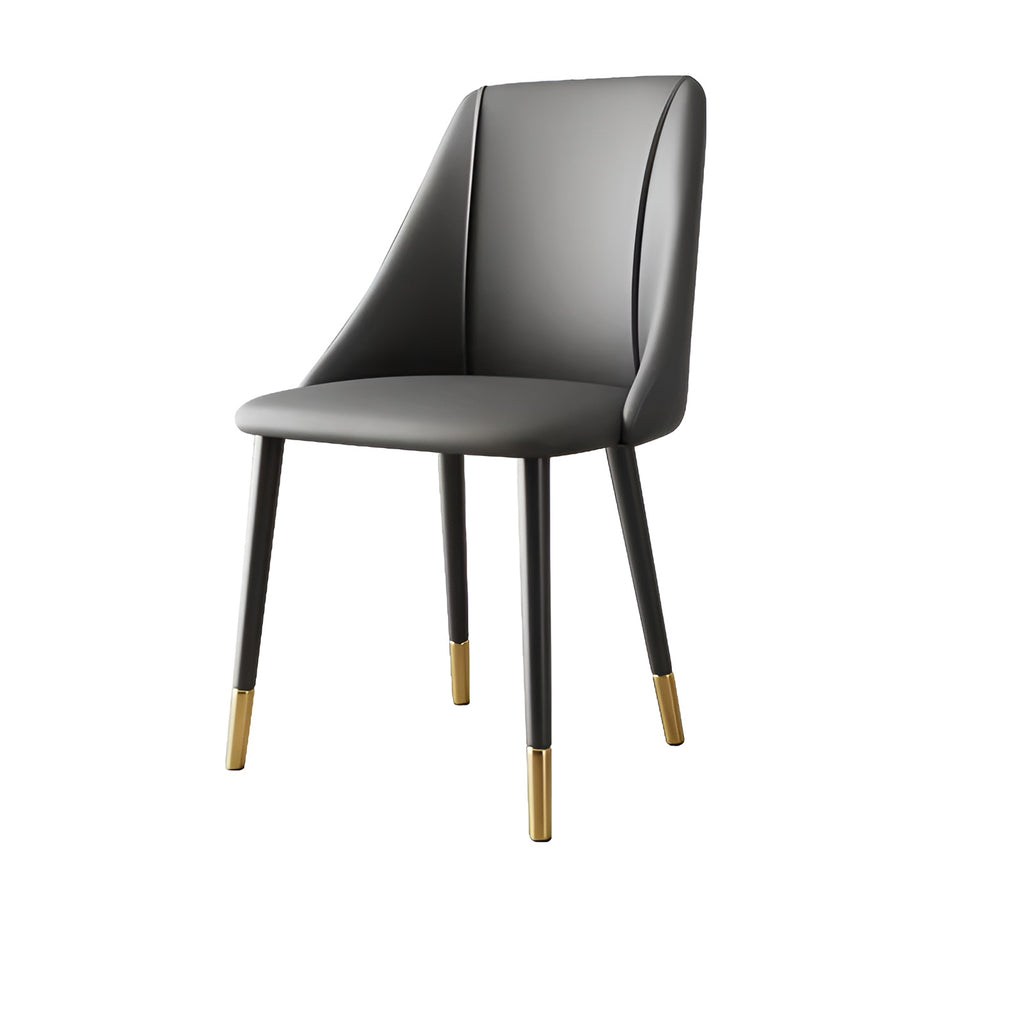 Lixra Set Of 4 Ultimate Leather Dining Chairs