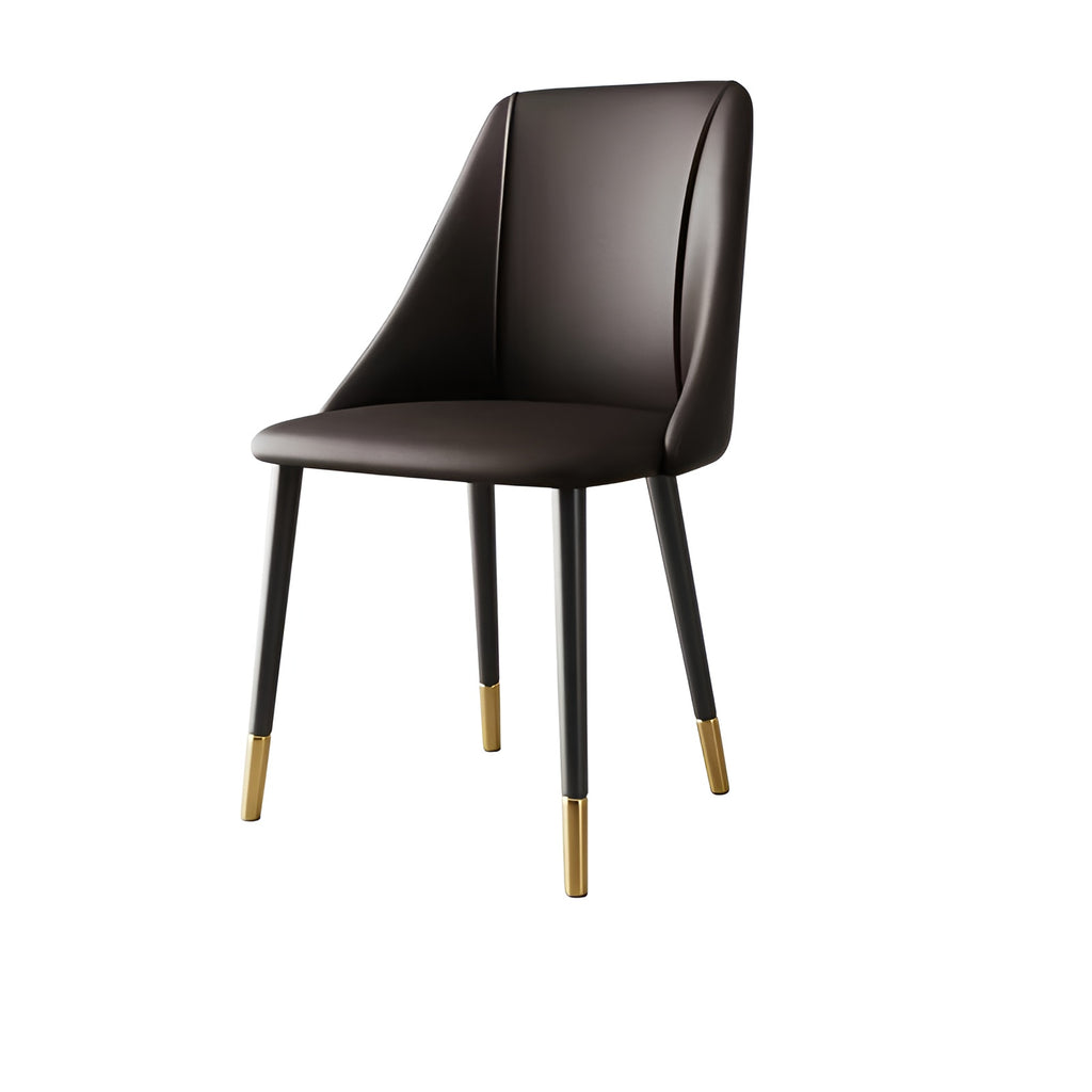 Lixra Set Of 4 Ultimate Leather Dining Chairs