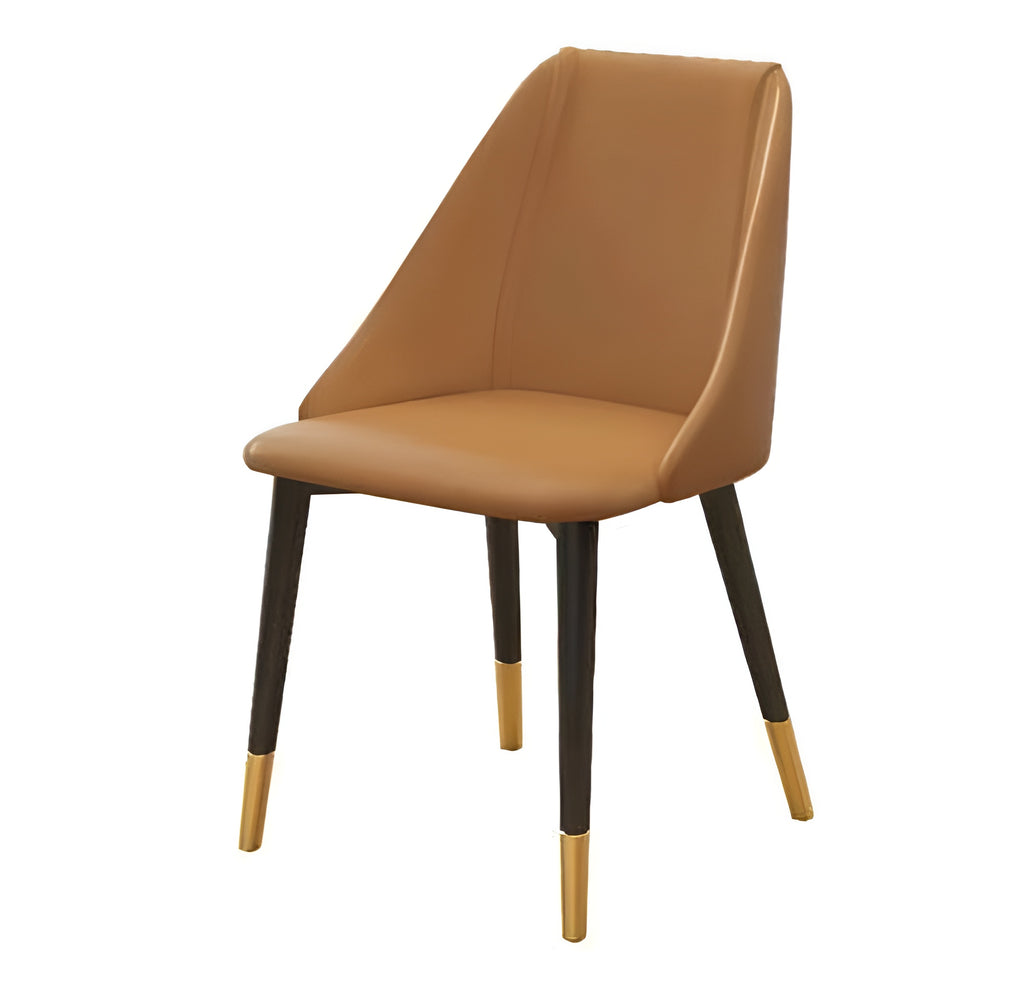 lixra Set Of 4 Ultimate Leather Dining Chairs