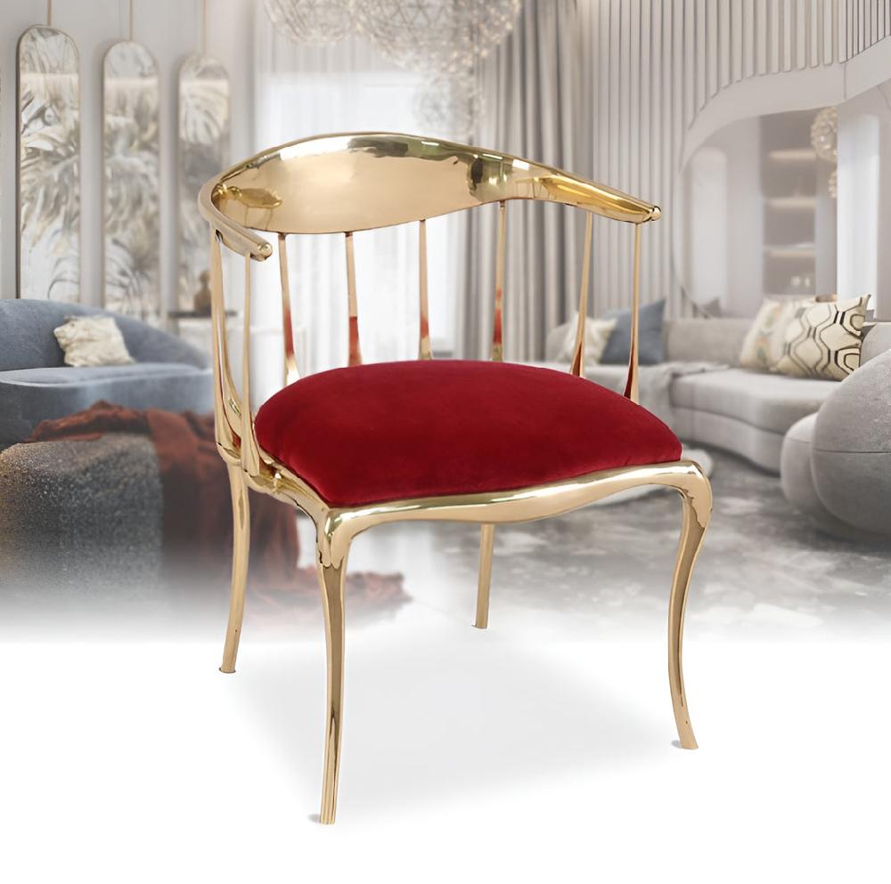 Lixra Set Of 4 Velvet Upholstery Dining Chairs