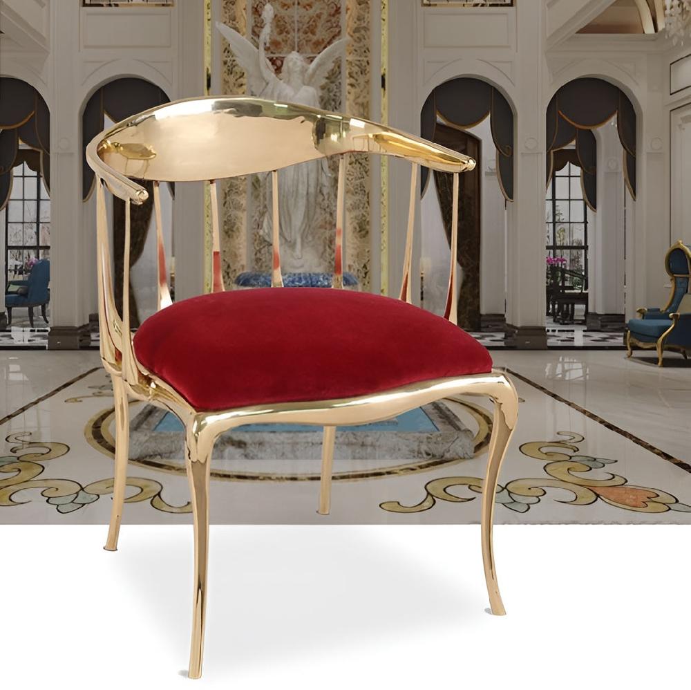 Lixra Set Of 4 Velvet Upholstery Dining Chairs