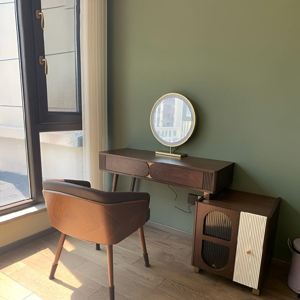 Lixra Set Of 6 Modern Wooden Dining Chairs