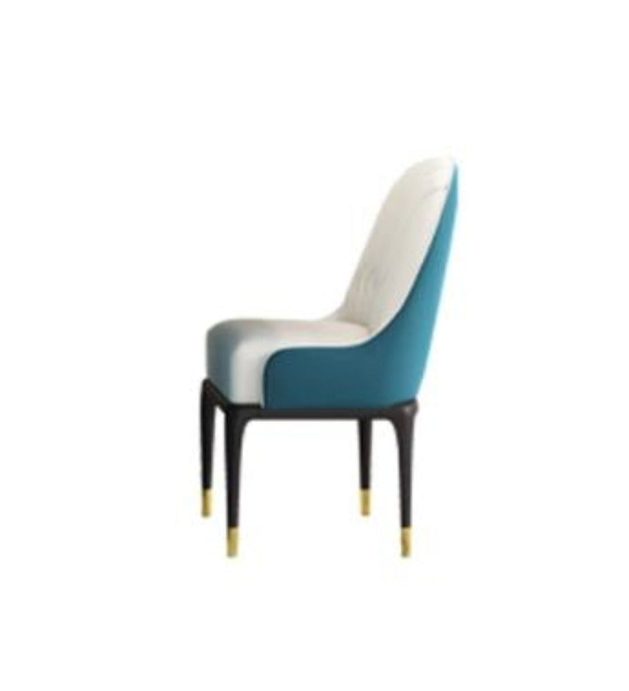 Lixra Set Of 6 Spacious Comfort Leather Chairs