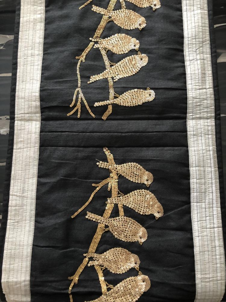 Lixra Silk Organza Design Table Runner