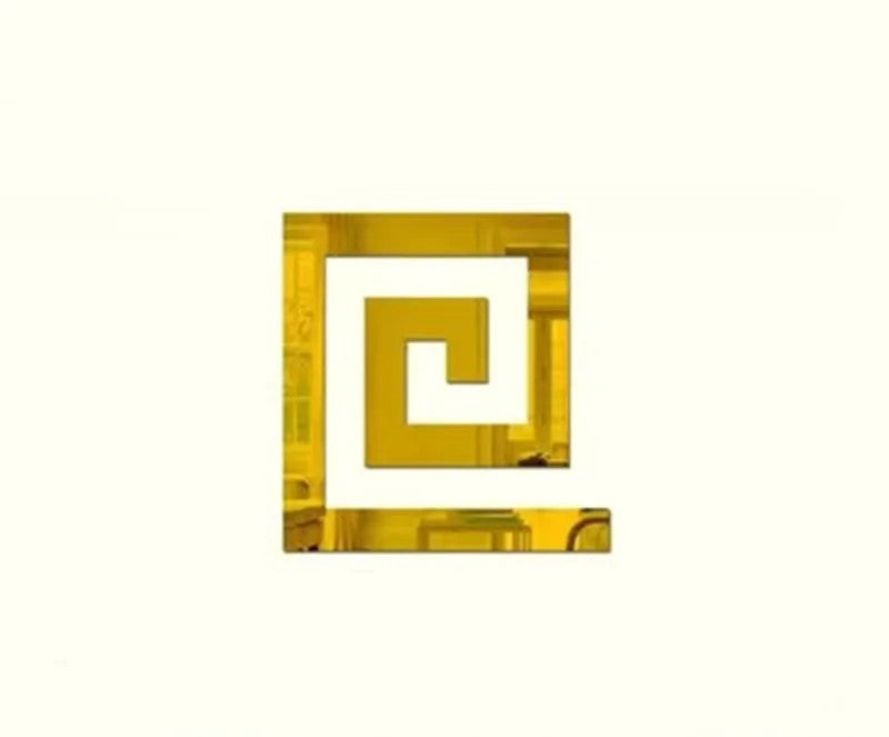 Lixra Sleek Acrylic Wall Tiles Stickers