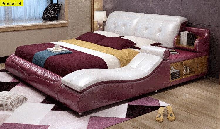 Lixra Smart Luxurious Amazing Leather Bed