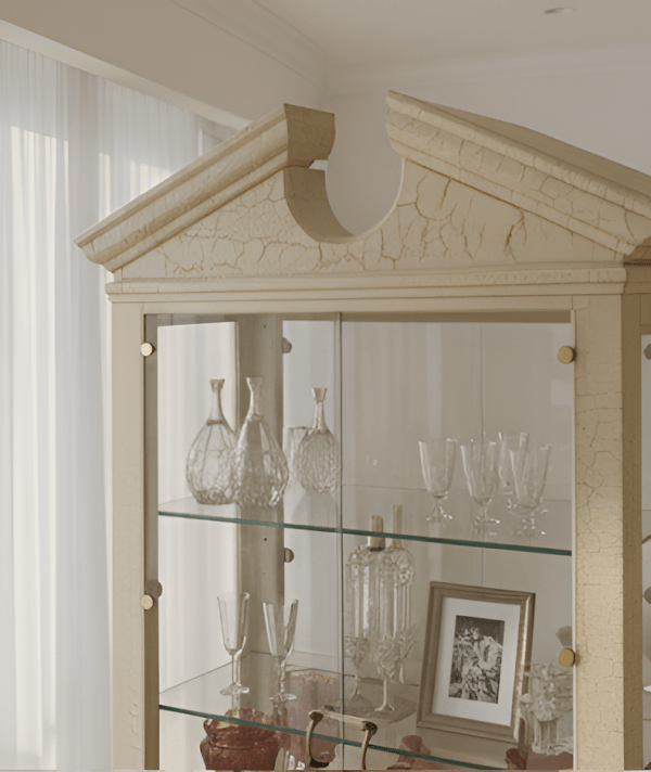 Lixra Solid Wooden 7 Feet Tall Kitchen Hutch