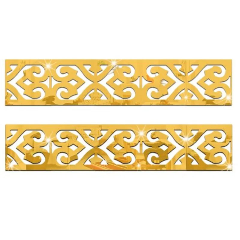 lixra Sparkling Acrylic Tiles Wall Stickers