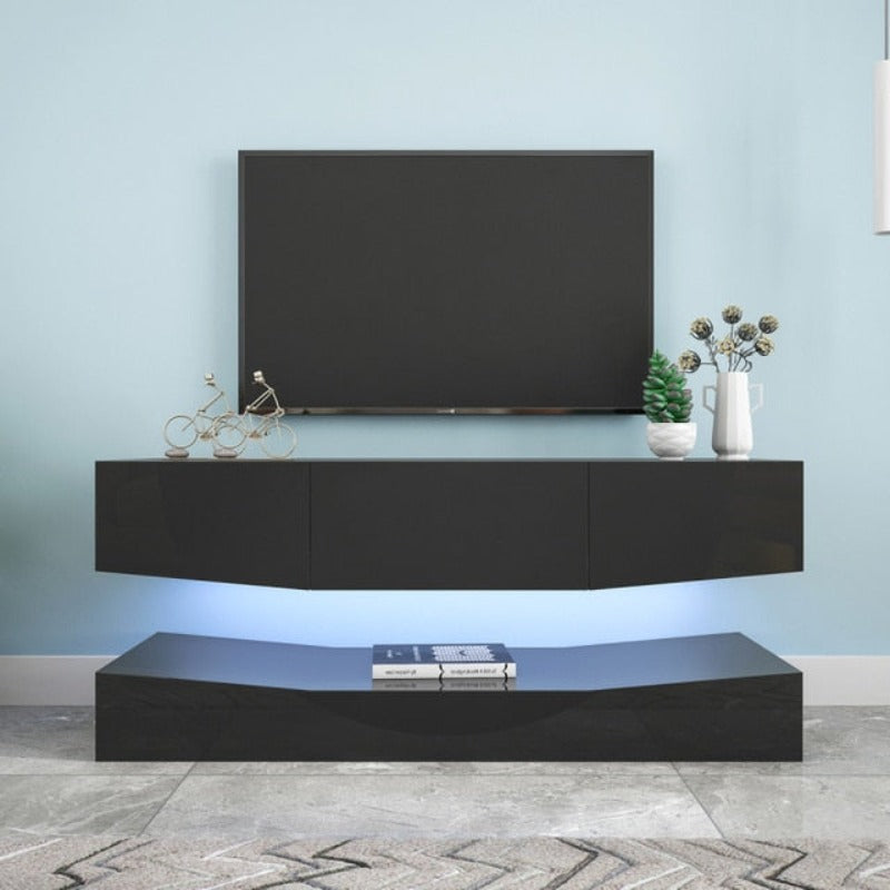 Lixra Spectacular Wall Mounted LED TV Stand