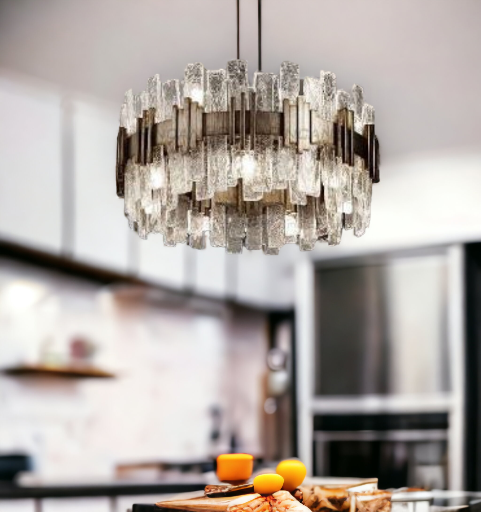 Lixra Splendid Luxury Designer Round Chandelier