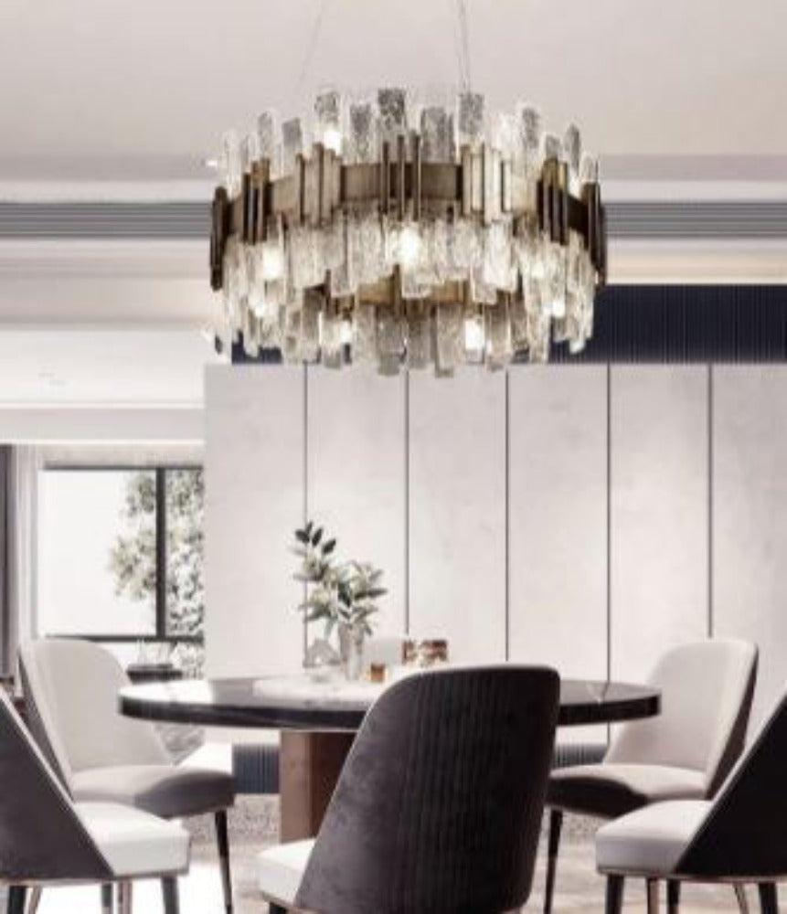 Lixra Splendid Luxury Designer Round Chandelier