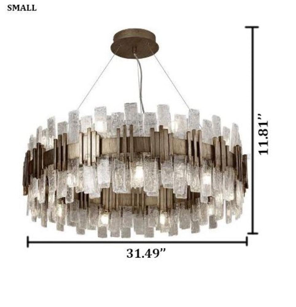 lixra Splendid Luxury Designer Round Chandelier