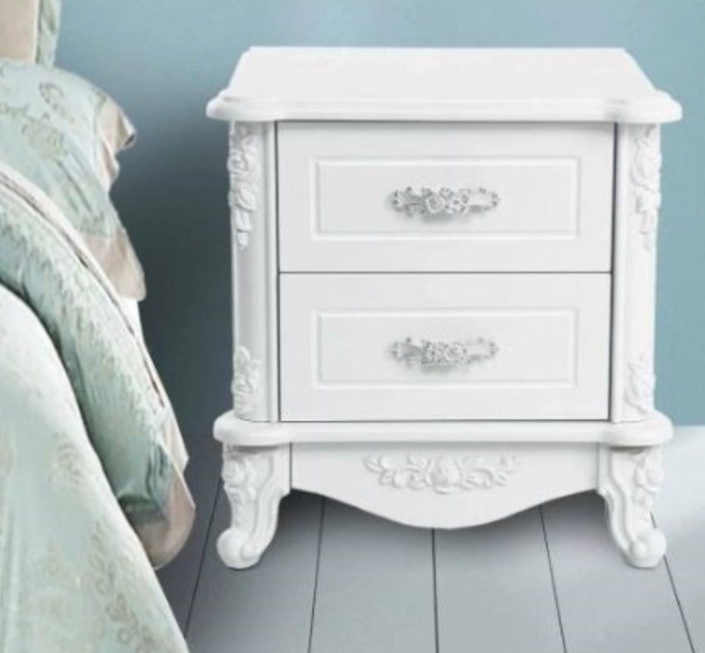 Lixra Storage Expert Wooden Finish Night Stand