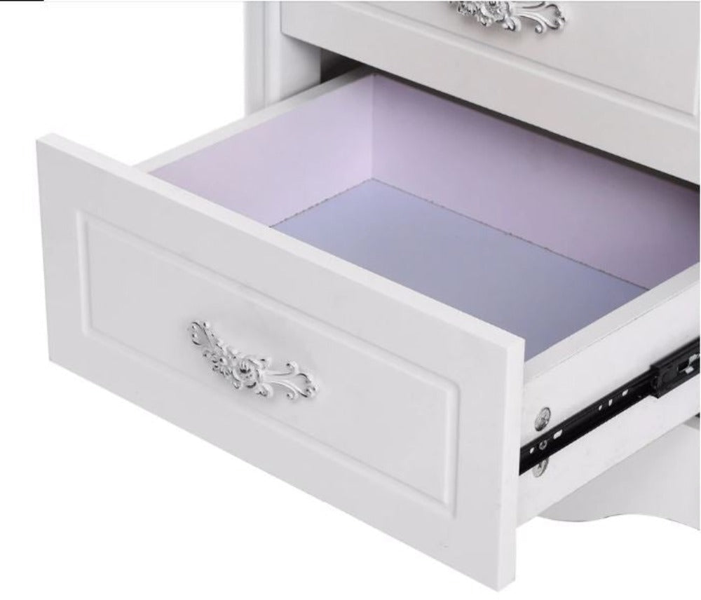 Lixra Storage Expert Wooden Finish Night Stand