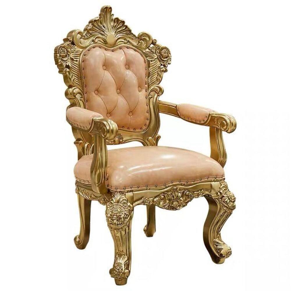 Lixra Stylish 4-Piece Leather Dining Chairs