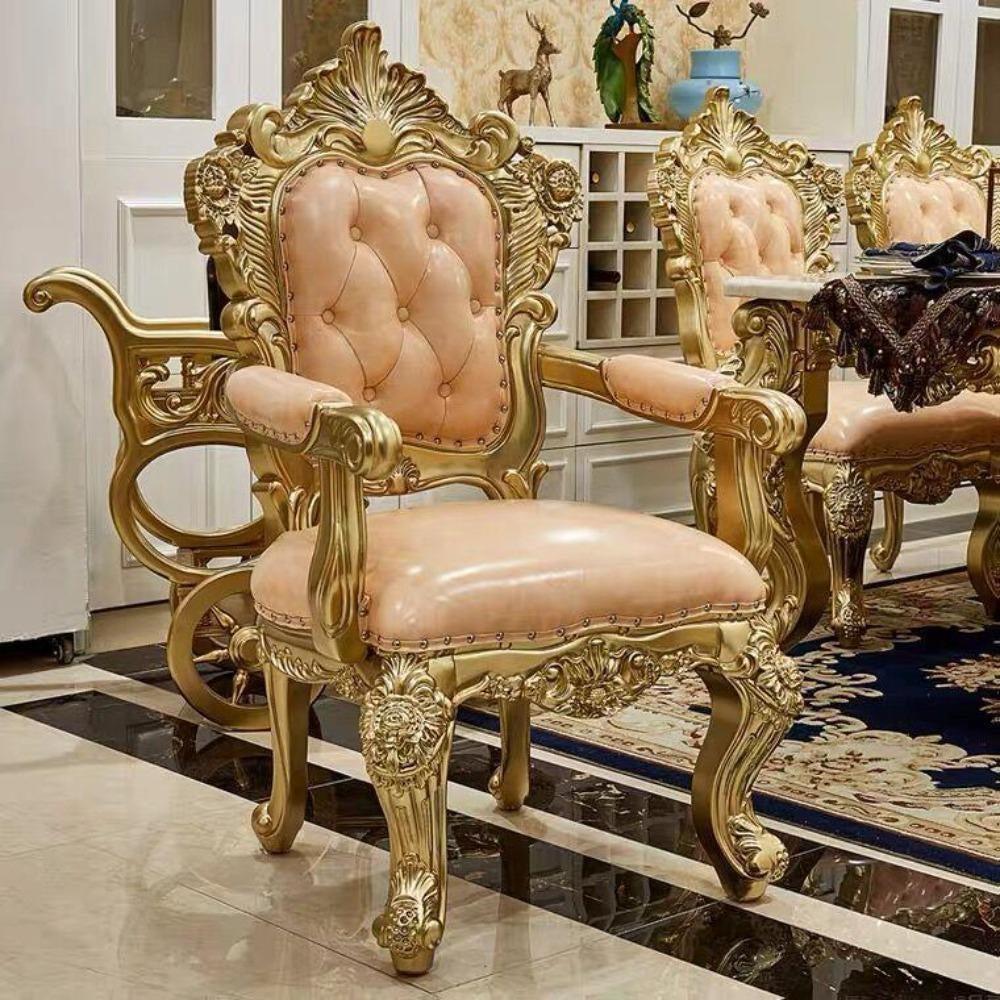 lixra Stylish 4-Piece Leather Dining Chairs