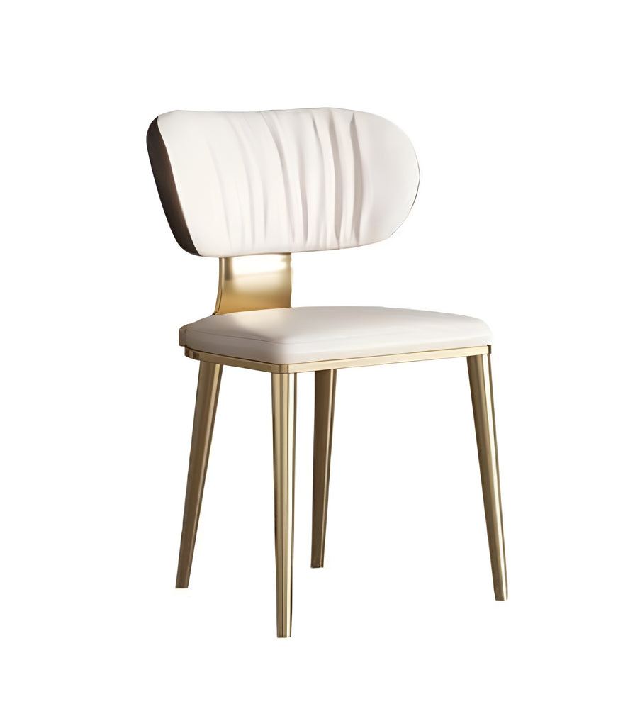 Lixra Stylish Leather Dining Chairs Set For 4