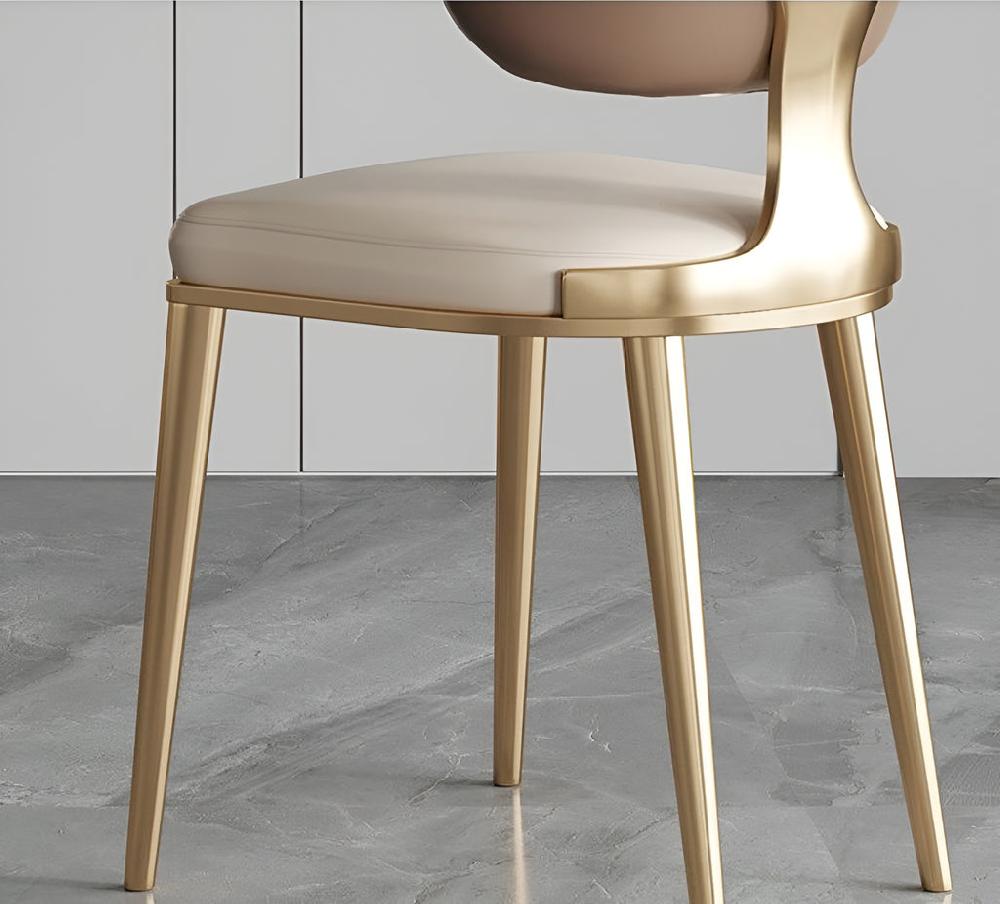 Lixra Stylish Leather Dining Chairs Set For 4