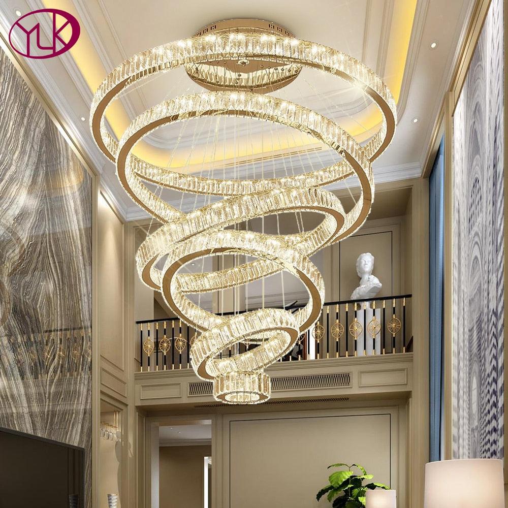 Lixra Stylish Led Crystal Pendant Light