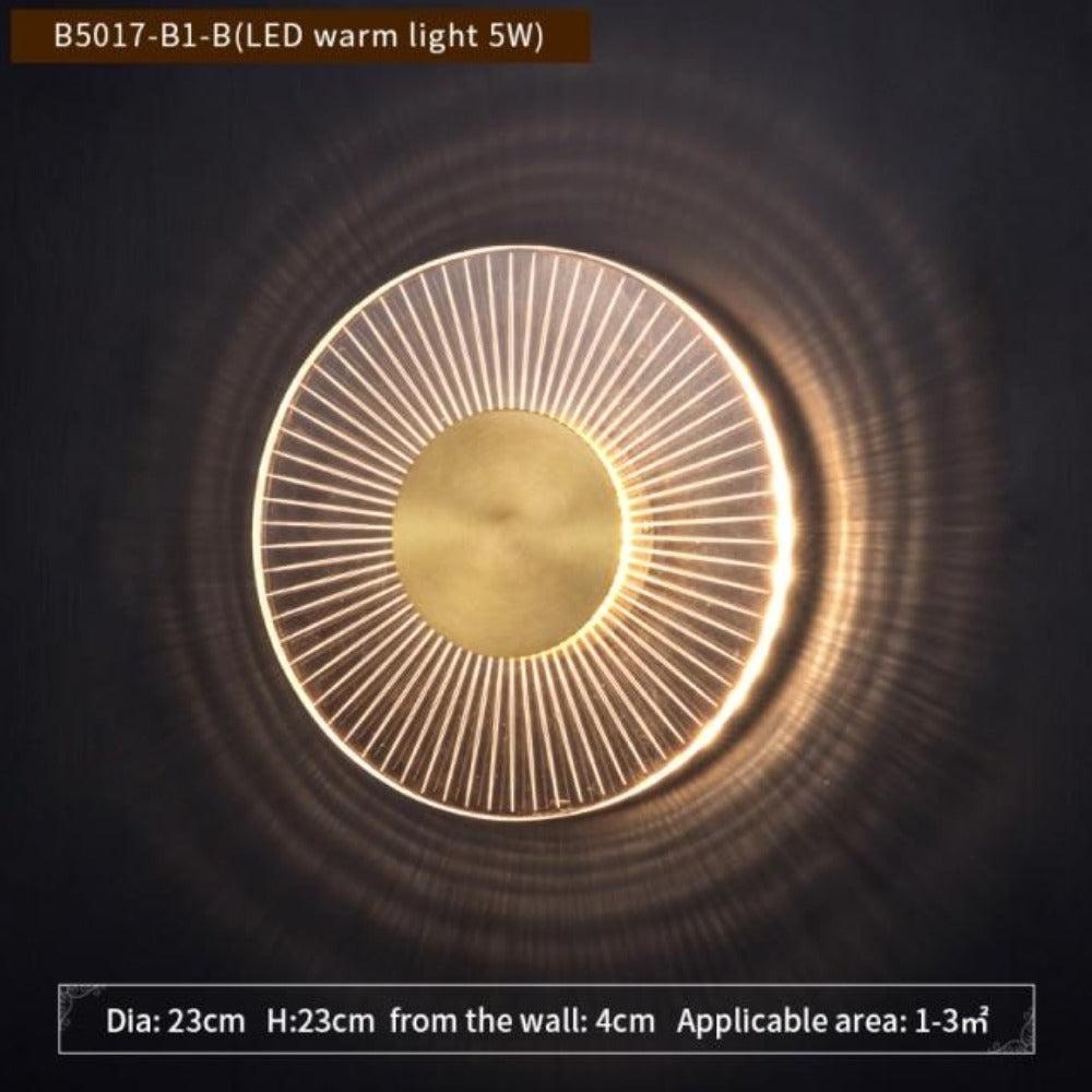 Lixra Stylish Ring Shape Wall Lamp