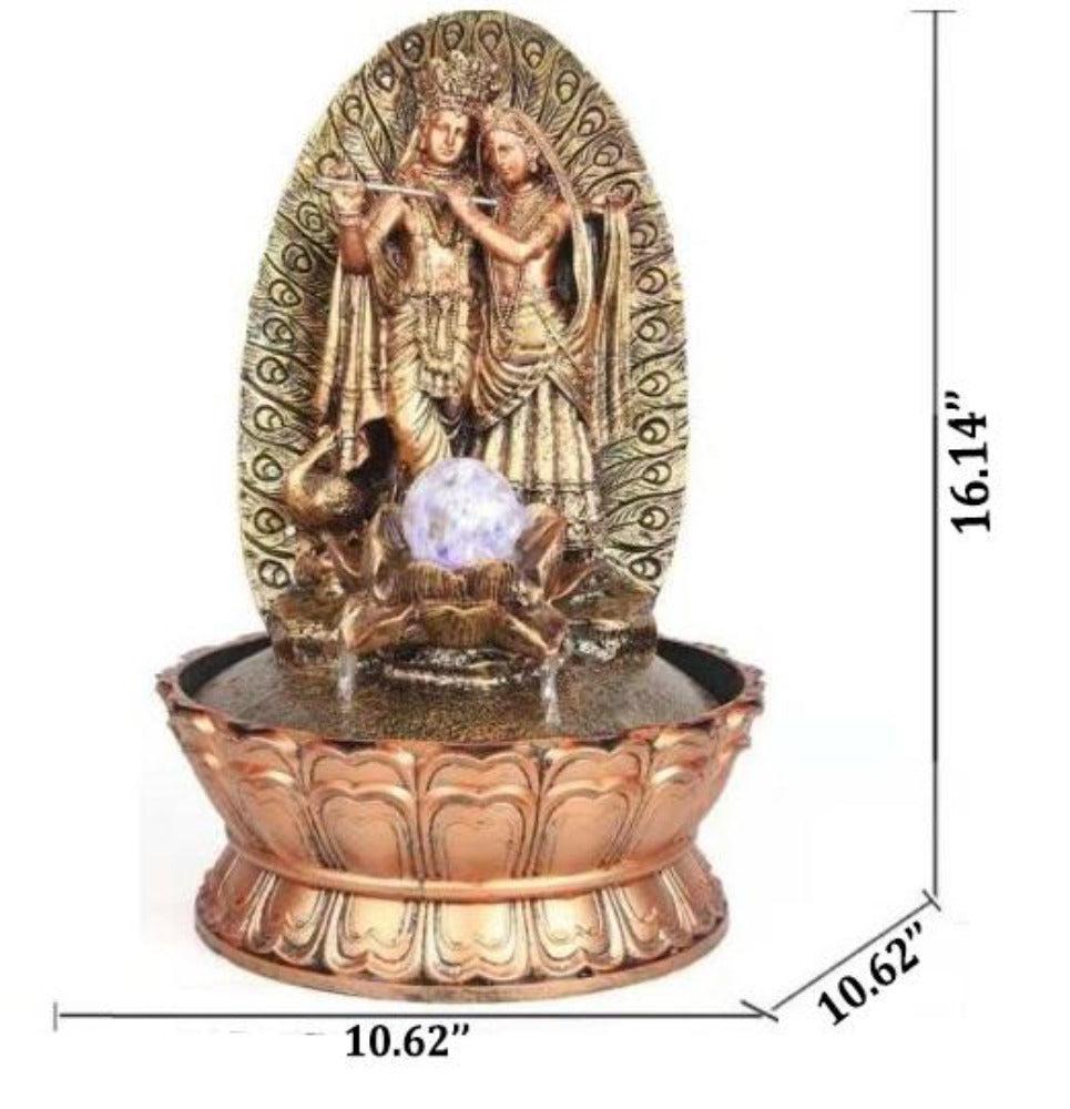 Lixra Traditional Indoor Resin Water Fountain