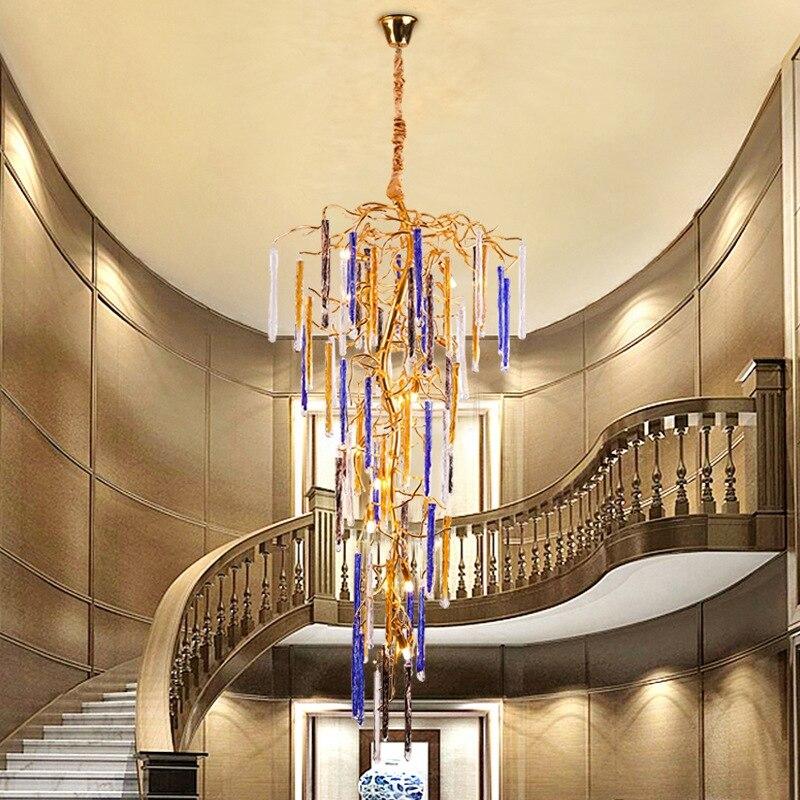 lixra Tree Branch Shaped Crystal Chandelier
